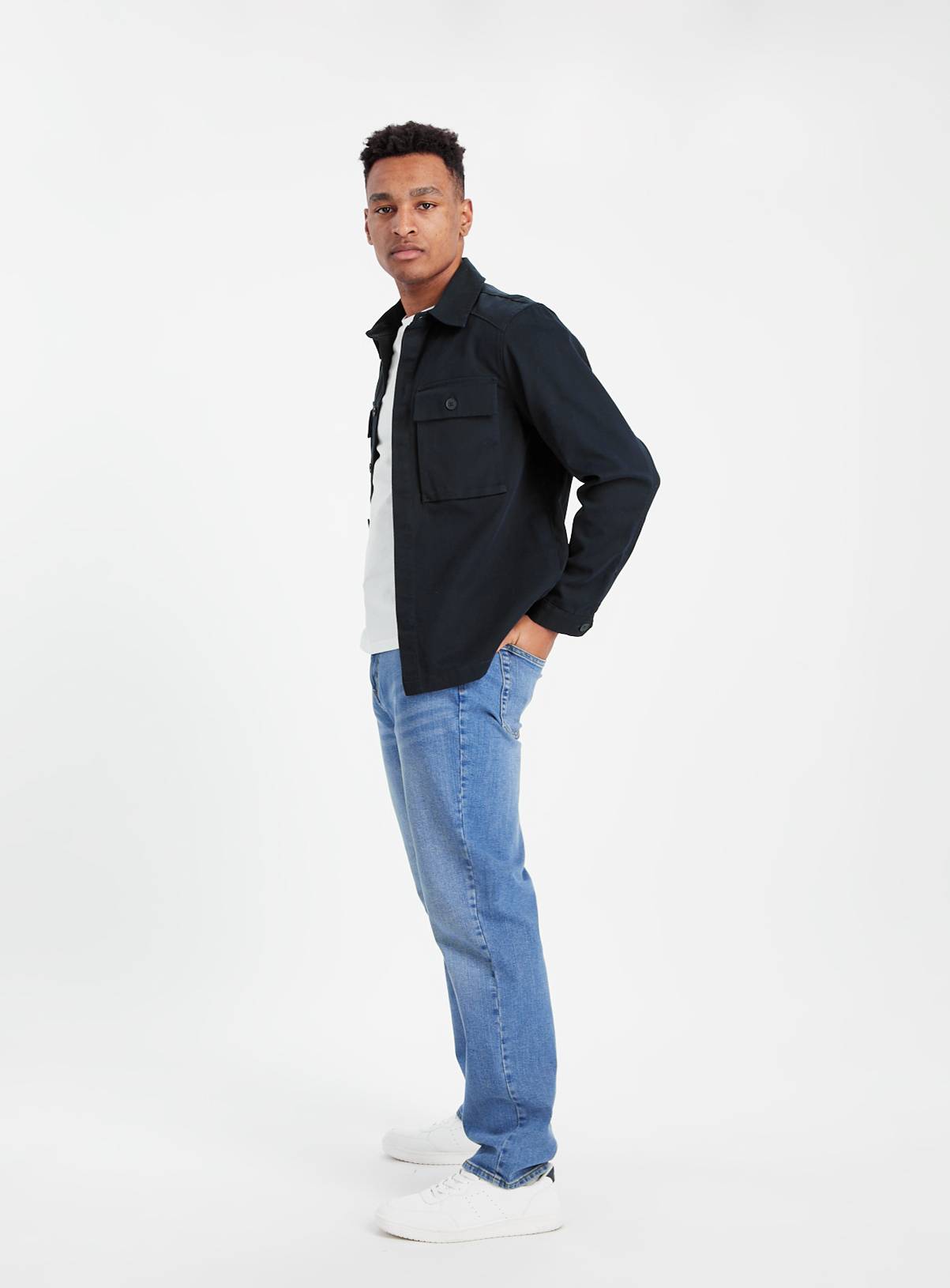 The Light Wash Everyday Denim Jeans 44S - Image 1